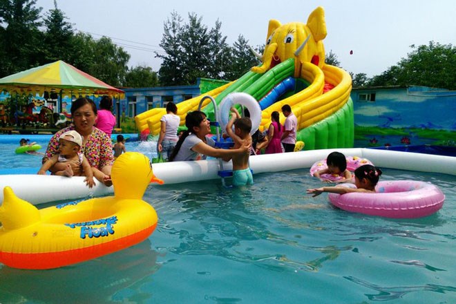 吴桥儿童充气游泳池